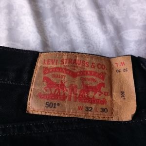 Levi's 501,l black